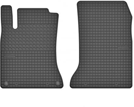 edecor Gummifussmatten Automatten Gummimatten Gummi Fußmatten für Mercedes B-Klasse W246 Bj. 2011-2018 VORNE