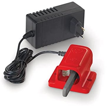 WOLF Garten | e-Multi-Star™ Wand-Ladestation QC 25 eM | Ladestation mit Aufhängevorrichtung; 72AMC3-1650, Rot