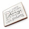 Kühlschrankmagnet mit Spruch - G - Handmade aus Buchenholz - Magnet für Kühlschrank Süß Witzig Lustig - Küchen Kühlschrank Deko 6.5cm x 5cm - Geschenk-Idee (Genieße die kleinen Dinge)