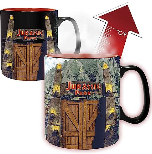 ABYSTYLE Jurassic Park Gate Heat Change Mug