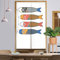 Surwin Rideau de Porte Japonais Long Tapisserie Noren en Lin Fenêtre Rideaux Panneau Tenture Tapisserie Décoration pour Cuisine Chambre Décoration de Maison (70x120cm,Drapeau Carpe)