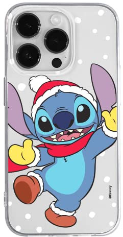 ERT GROUP mobile phone case for Apple Iphone 14 PRO MAX original and officially Licensed Disney pattern Stitch 009 optimally adapted to the shape of the mobile phone, partially transparent