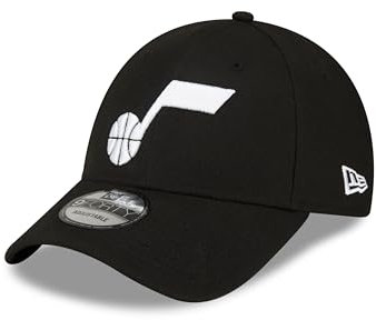 New Era Utah Jazz NBA The League Schwarz Verstellbare 9Forty Cap - One-Size