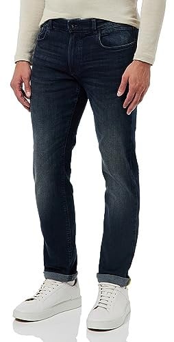 camel active Herren Slim Fit fleXXXactive 5-Pocket Jeans Blau, menswear-40/34