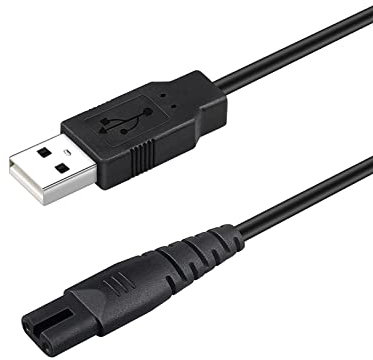 Ladegerät passend für Pecham/Nicwell/Insmart Akku Wasser Flosser, USB Ladekabel Kabel Ersatzteile