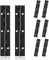 WOODOUNAI 8 Pack Heavy Duty Piano Hinge - 2 x 6 Stainless Steel - Continuous Hinges with Holes - Ideal for Wood Furniture Cabinets Doors - Durable and Easy to Installns