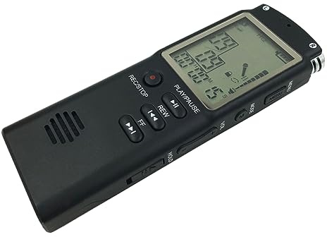 OSALADI 8gb Digitale Audioaufnahme Recorder Mit Speicher LCD-Display USB-anschluss Integriertem Mikrofon Wiedergabe Für Gespräche Vorlesungen Und Meetings