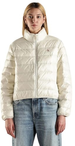 Calvin Klein Damen Pufferjacke Down Shine Glänzend