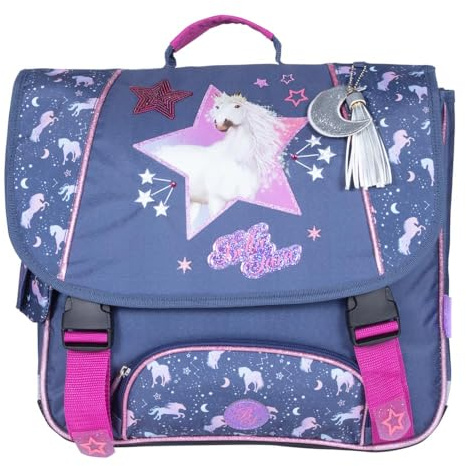 Schulranzen BELLA SARA Cosmic, 38 cm, 2 Fächer, sortiert