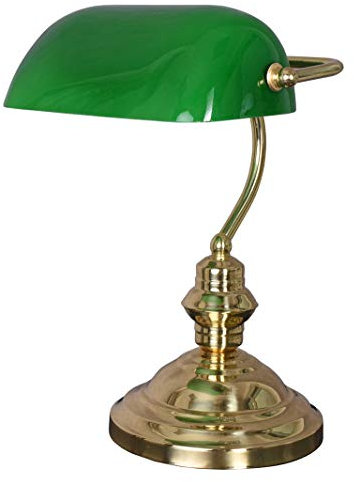 Lampe Banker (ohne Leuchtmittel) Bankers Lamp Belle Epooque Klassiker im Jugendstil xcl112 Palazzo Exklusiv