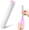 Mini UV Nail Lamp for Gel Nails, Lightweight Flash Cure Lamp for DIY Nail Art at Home and Travel, Sleek Design, Portable, Skin-Friendly, White