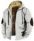 pullover sale damen Fleecejacke Herren Outdoor Winter Jacke Warm Übergangsjacke Kapuzenjacke Gefüttert Gepolstert Winterjacke Wintermantel Mantel weihnachten sale