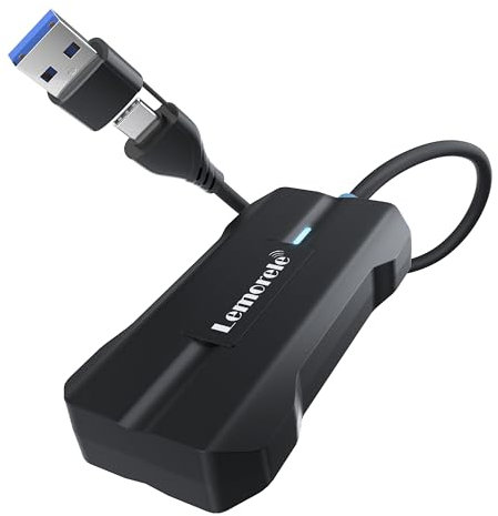 Wireless Carplay Adapter, 2-In-1 Android Auto Adapter for OEM Factory Wired CarPlay Cars, Wireless CarPlay Dongle Converts Wired to Wireless for iPhone iOS 10+ & Cars from 2017