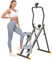 RYGEO Escalera escaladora para el hogar, máquina escaladora vertical mejorada para entrenamiento de cuerpo completo, escalador de ejercicio cardiovascular plegable compacto, manillar y pedales