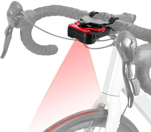 GETBSTOOP Bike Handlebar Calibrator Bike Tool Seat Center Adjuster Measurement Tool Aligning Indicator with Charging Port
