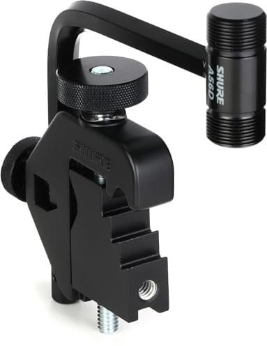 Shure A56D Universal-Mikrofon-Halterung für 1,6 cm (5/8 Zoll) drehbare Adapter