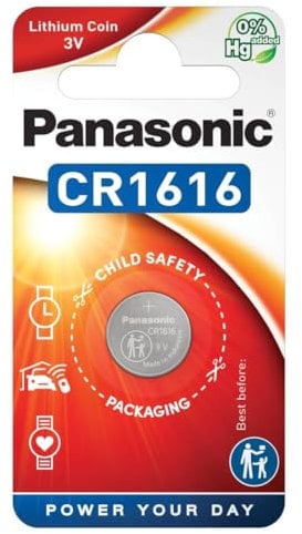 Panasonic 36905 Panasonic Coin Cell Battery CR1616 1pc