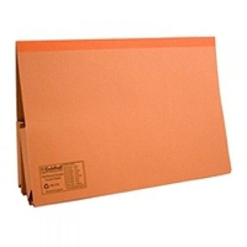 Elba Twin Pocket Wallet Foolscap Orange Ref 100092111 [Pack 25]