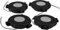 Dayton Audio TT25-16 Puck Tactile Transducer Mini Bass Shaker Exciter (4 Pack)