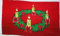 Flagge Fahne Advent Kerzen Weihnachten 90x150 cm F4094