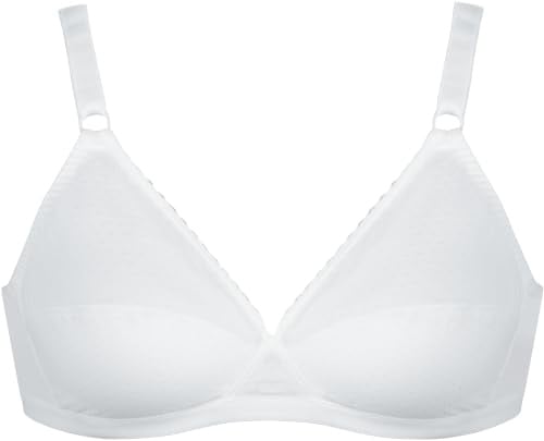 Nur Die Komfort BH bügelloser Softcup-BH Bra weich bequem mit Spitze Kreuzschnitt-Technologie für starken Halt Damen