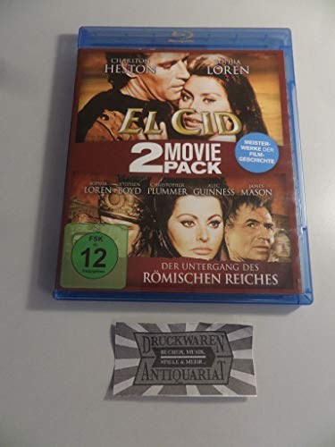 El Cid/Der Untergang des römischen Reiches - 2 Movie Pack [Blu-ray]