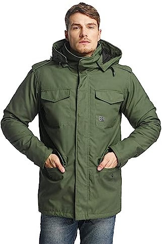 Vintage Industries Darren Parka Jacke (Olive,3XL)