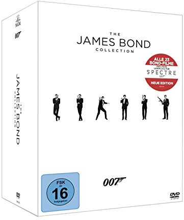 The James Bond Collection (inkl. Leerplatz für Spectre) [23 DVDs]