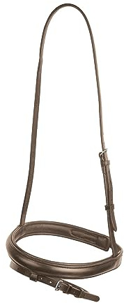 Collegiate Flash Noseband IV, Brown, Cob