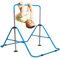 Jolitac Turnreck Gymnastik Kinder Garten Reck Reckanlage Turnstangen Horizontale Training Bar Trainingsgeräte Outdoor Fitness Höhenverstellbar (Blau)