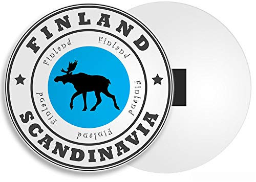 Finland Fridge Magnet - Scandinavia Helsinki Rovaniemi Suomenlinna #4525