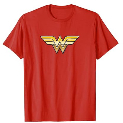 Wonder Woman Golden Logo T Shirt T-Shirt