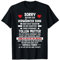 Mutter Sohn TShirt Sorry Ich Bin Ein Verwöhnter Sohn T-Shirt