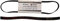 Cinghia per Lavabiancheria Lavatrice 8EPH 1215 41023284 CANDY, HOOVER, SMEG, ZEROWATT, TOSHIBA, ROSIERES, IBERNA