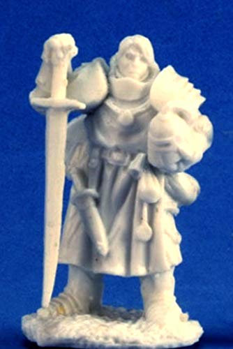 Pechetruite 1 x Erick Paladin Initiate - Reaper Bones Miniature zum Rollenspiel Kriegsspiel - 77197