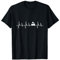 Eisenbahn Tshirt Herzschlag Lokomotiven Lok T-Shirt T-Shirt