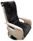 Sesselschoner Lammfell Premium Sesselauflage Relax, Sesselschutz - Breite 50 cm (Länge 200 cm, Schiefer)