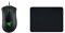 Razer DeathAdder Essential (2021) - Mouse da Gioco Cablato con Sensore Ottico da 6400 DPI & Gigantus V2 Medium - Soffice tappetino per mouse gaming per una elevata velocità e controllo