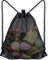 Helweet Mochila de Deportivo con Cordón, Bolsa de Malla para Gimnasio, Mochila de malla, Mochila con cordón, mochila de playa, bolsas con cordón ajustable, para nadar, bucear, gimnasio (45 * 60cm)