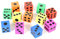 SAFIGLE 12st Schaumfarbene Würfel Weiche Würfel -würfel Würfel Spielen Spiel Würfel Große Schaumstoffwürfel RPG-würfel Partywürfel Spielzeug Würfel Große Blase Kind Schwamm