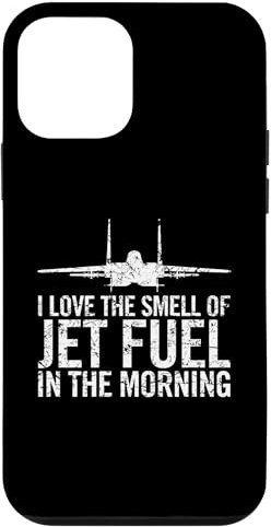 Ich Liebe den Geruch von Kerosin in The Morning F-15 Eagle Hülle für iPhone 12 mini