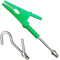 Ycoluoy Crocodile Clip Hook and J Hook for Cable Wire Pull Push Pole, 8MM Interface Diameter