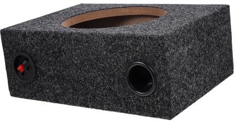 JECOMPRIS Subwoofer Gehäuse Für Auto Und Langlebige Konstruktion Für -Audio-Upgrades Kraftvoller Bass Installieren Und Geeignet Für Verschiedene Fahrzeuge