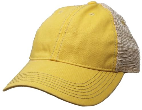Gritty Bull Vintage Distressed Baseball Cap - Unstrukturierte Passform Verstellbare Snapback Mütze für Damen & Herren, Zitrusfrüchte, nicht abgenutzt, Einheitsgr��e