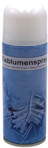 Eisblumenspray 150ml Kristall Dekoration Weihnachten Fenster Spray Kunstschnee Eiskristalle Eisblumen