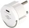 Brennenstuhl Adattatore presa USB C (caricatore USB da inserire in un nido di presa, 2,4 A, compatibile con prese IP44 e avvolgicavo di Brennenstuhl, design piatto)