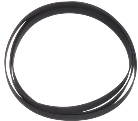 sourcing map 2 Pcs Turntable Belt, Folded Length 300mm Rubber Belts Replacement Machine Recorder Rubber Belt Record Player Fit for All Kinds of Belt-Driven Turntables, Width 5mm