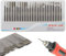 keyxer Lot de 30 Fraises Diamantées 2,35 mm avec Embouts Rotatifs, Accessoires Polyvalents – Fraises à Râper, Tige 1/8' et 3 mm pour Polissage, Fraise Dremel,Embout Ponceuse Ongles,Fraise Metal