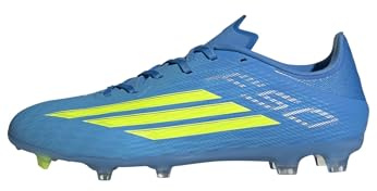 adidas Unisex F50 League Firm Ground/Multi Ground Football Boots, Lucid Ray Blue/Team solar Yellow 2/Lucid Aquamarine, 37 1/3 EU