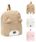 Meleager Kindergartenrucksack Mädchen，Kinderrucksäcke Jungen,Braun,Mini Bär Kita Rucksack ab 2 Jahr, Kleine Geschenke für Kinder